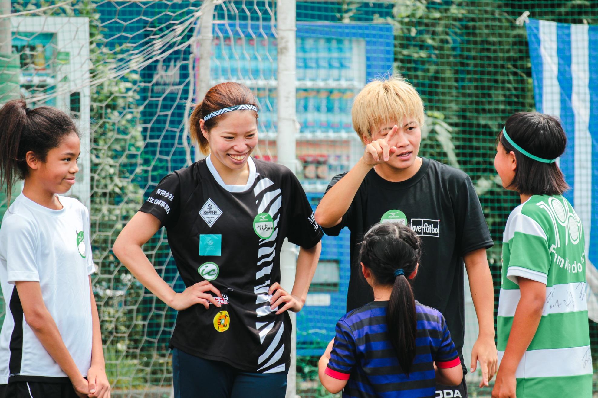 子どもサッカー新学期応援事業」を通じた女性サッカーの応援 | love