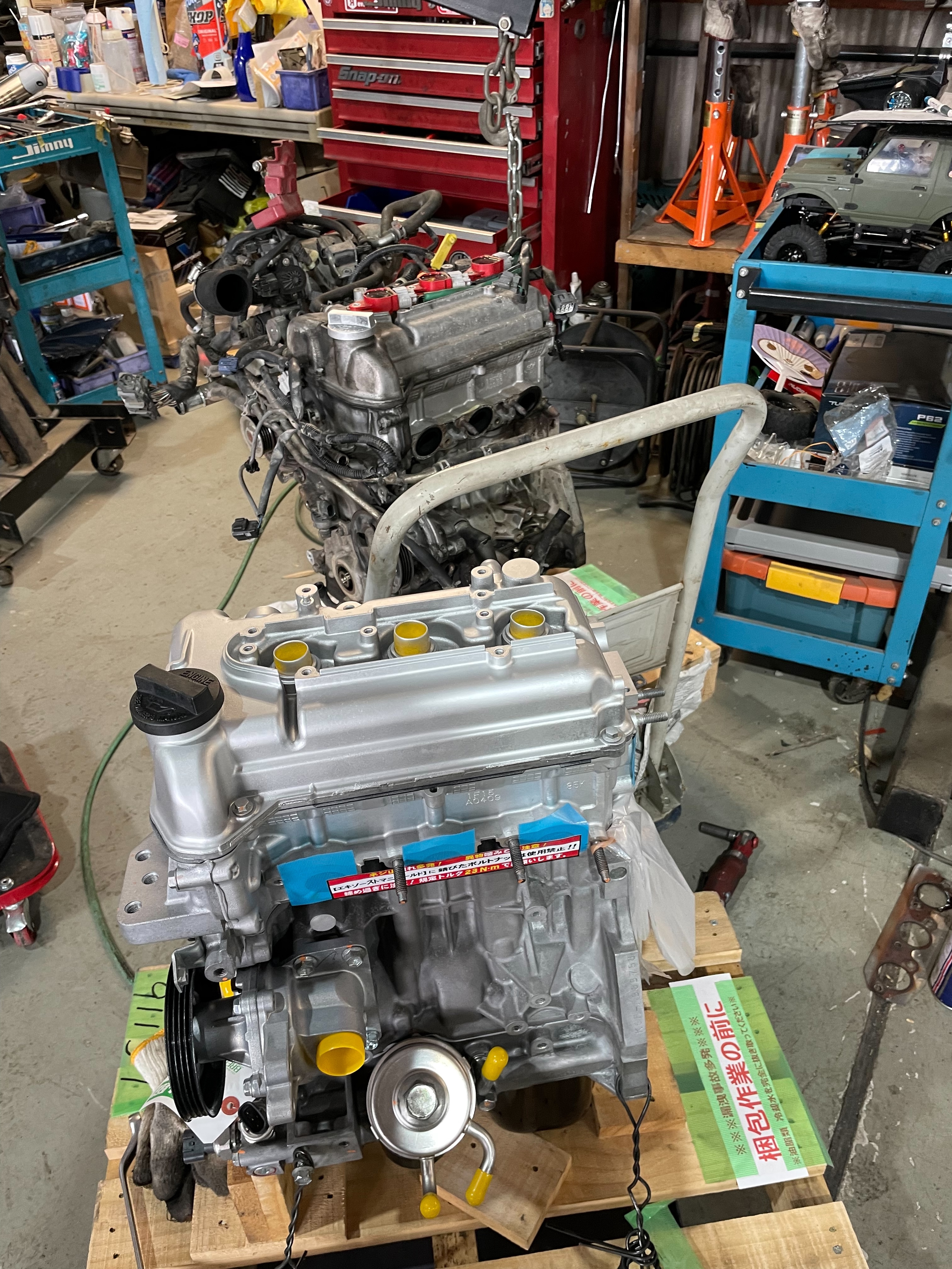 O様 JB23 エンジン載せ替え | ジムニー専門店 ReverseGear