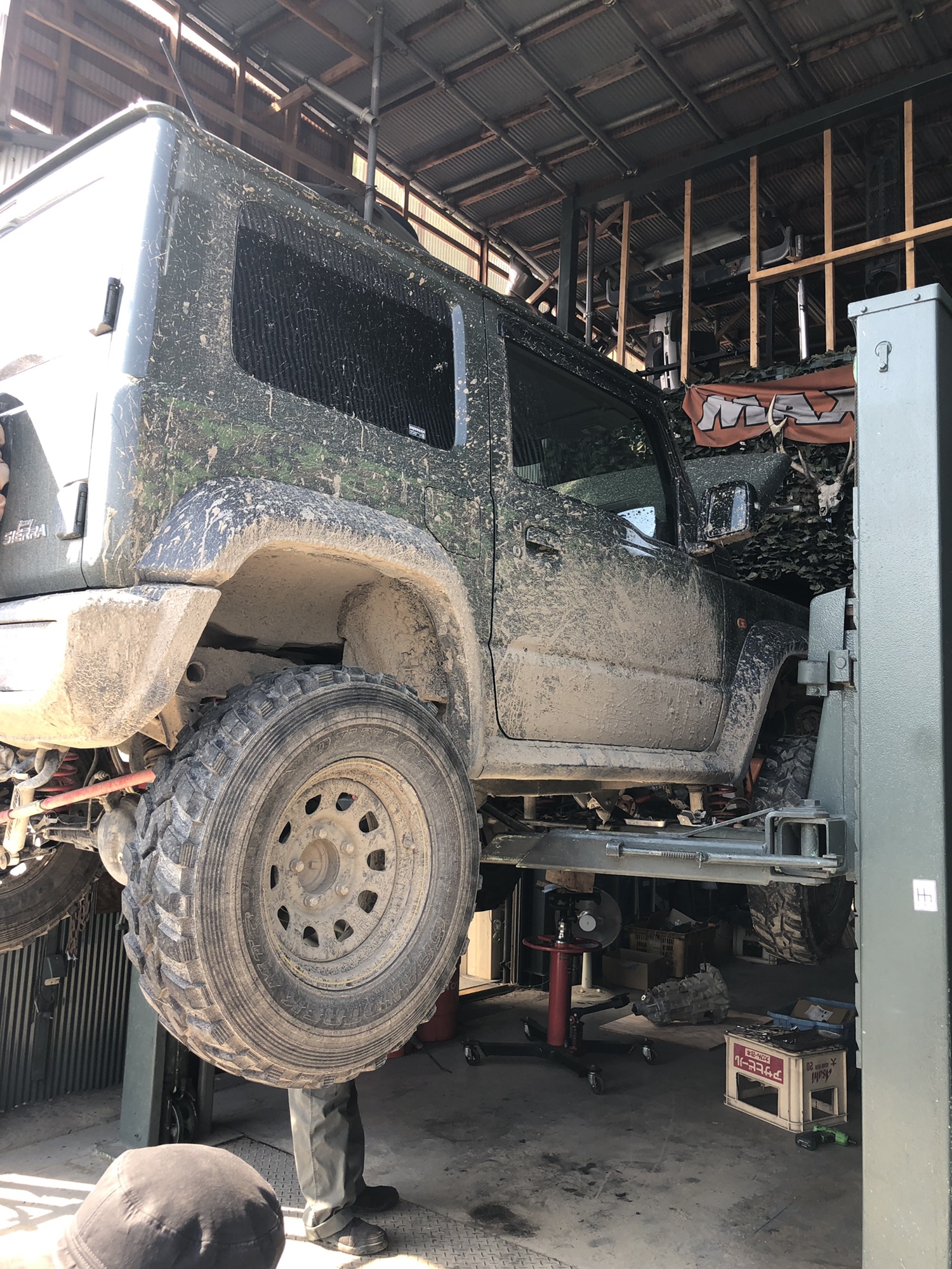 日本最速 Jb74ジムニーシエラ クラッチ交換 ジムニー専門店 Reversegear 日本最速 Jb74ジムニーシエラ クラッチ交換 ジムニー専門店 Reversegear