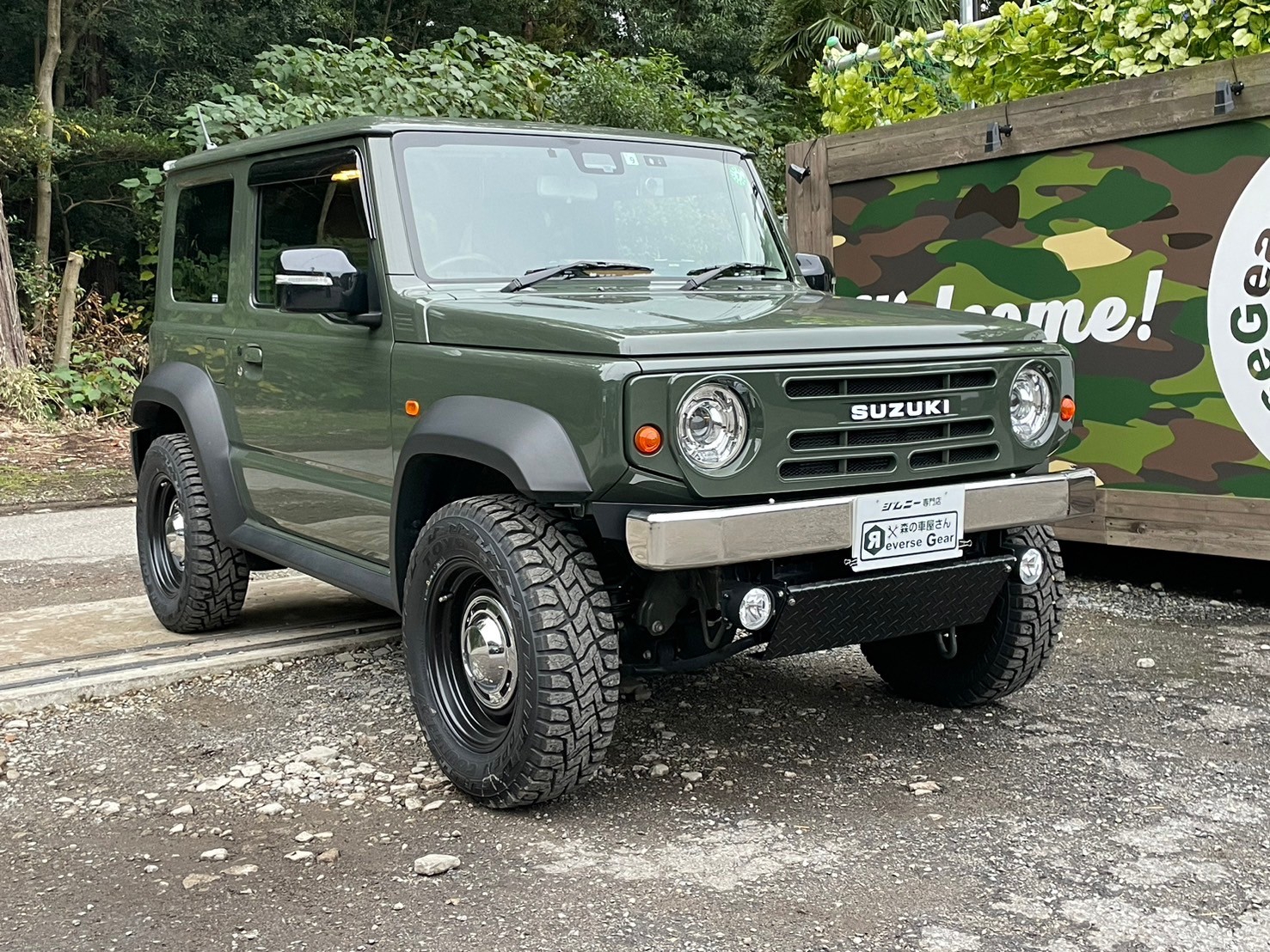 オートルビーズ製 オールドスクールフロントバンパー (JB64) オールドスタイルフロントバンパー スキッドプレート付き 【JB64