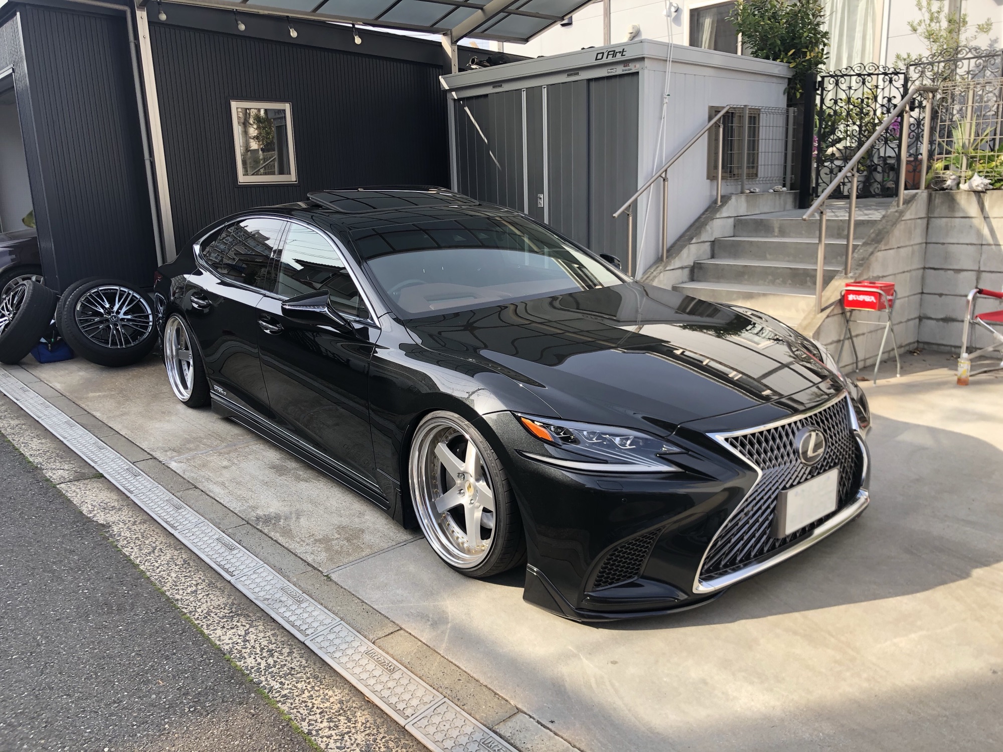 LS500h×WORKジスタンスW5S鳳凰エディション21インチ！ | D'Art