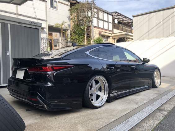 LS500h×WORKジスタンスW5S鳳凰エディション21インチ！ | D
