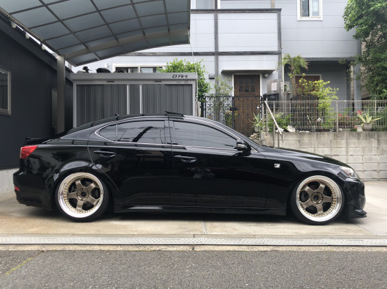レクサスIS250Fスポーツ×WORKマイスターS1 3P 19インチ | D