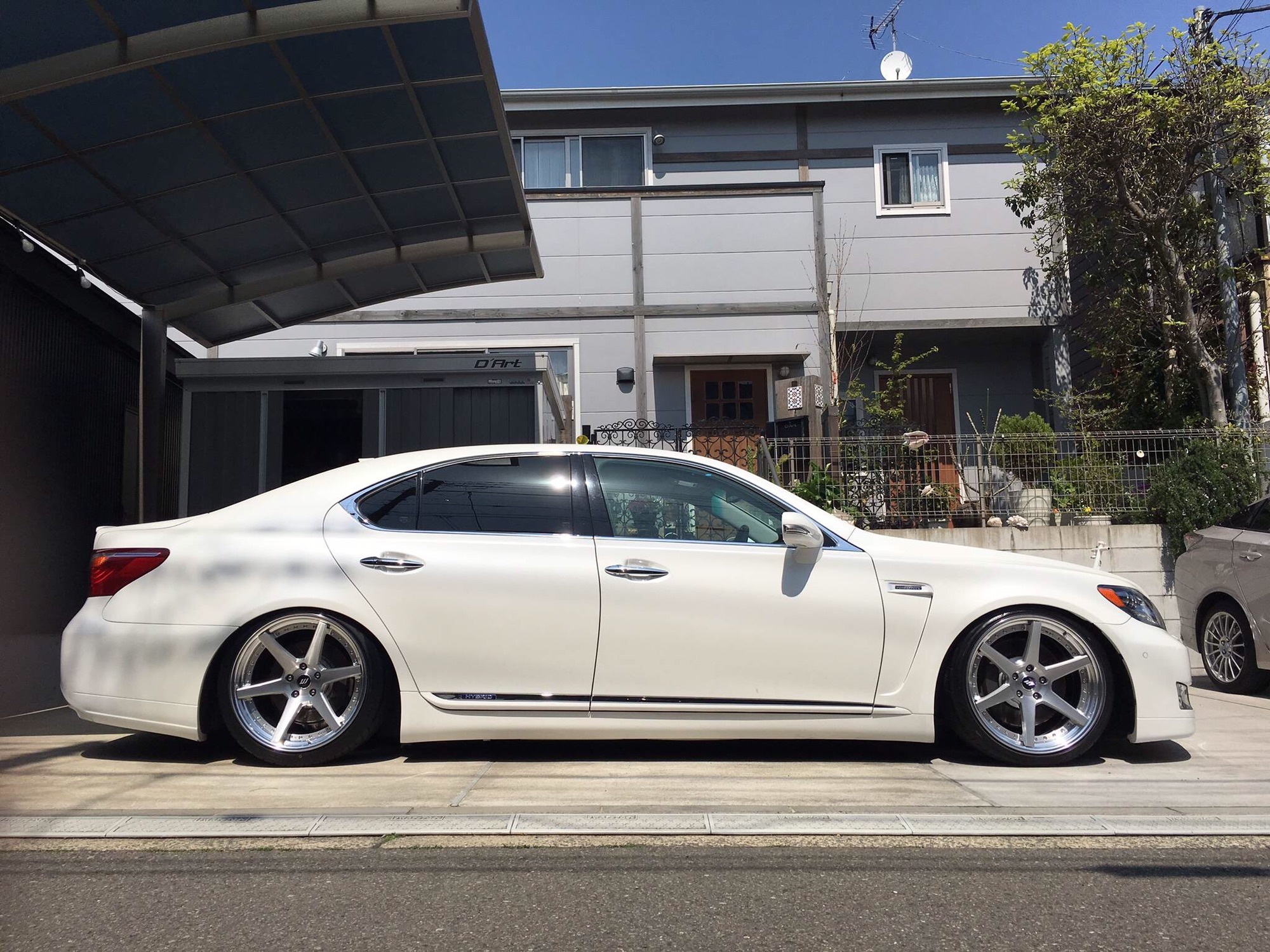 LS460にWORKジーストST1装着♬︎ | D'Art