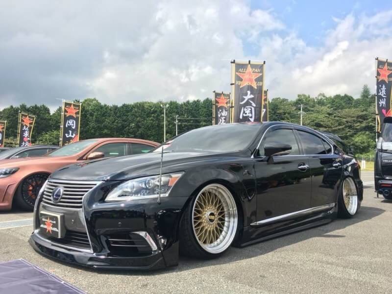 Lサイズ　岡山理大附属　カスタム Yamazoe's LS460] Custom-made late-model 40 series car! ROHAN