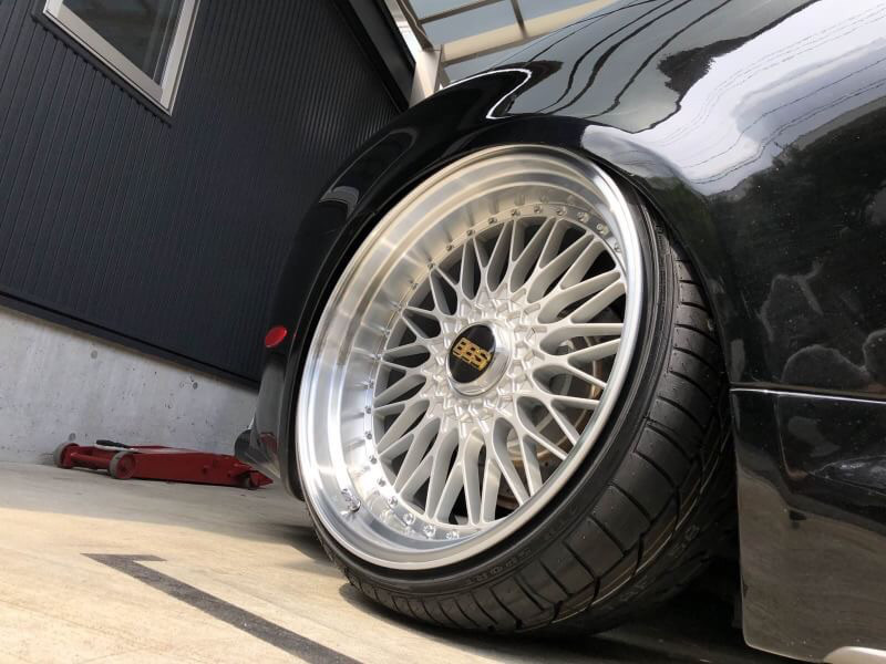 レクサスSC430にBBSスーパーRS20インチ特注ホイール装着です♬ | D