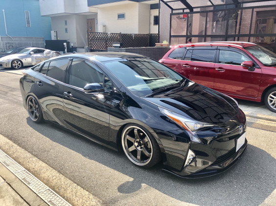 50プリウス×TE37SL 9.5J 18インチ | D