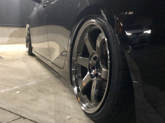 50プリウス×TE37SL 9.5J 18インチ | D