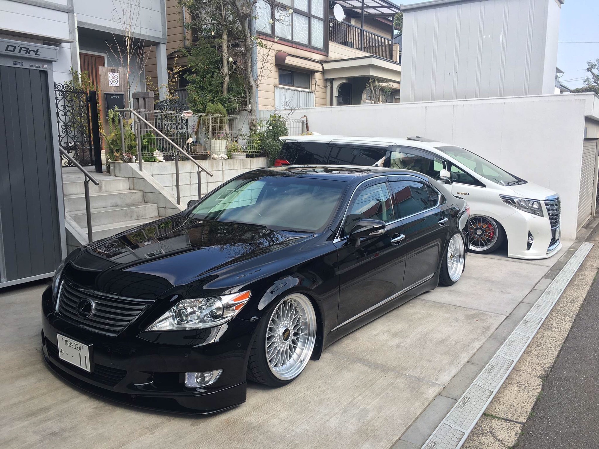 artbbs model ls LS460Lに特注BBSスーパーRS装着♡ | Ｄ'Ａｒｔ