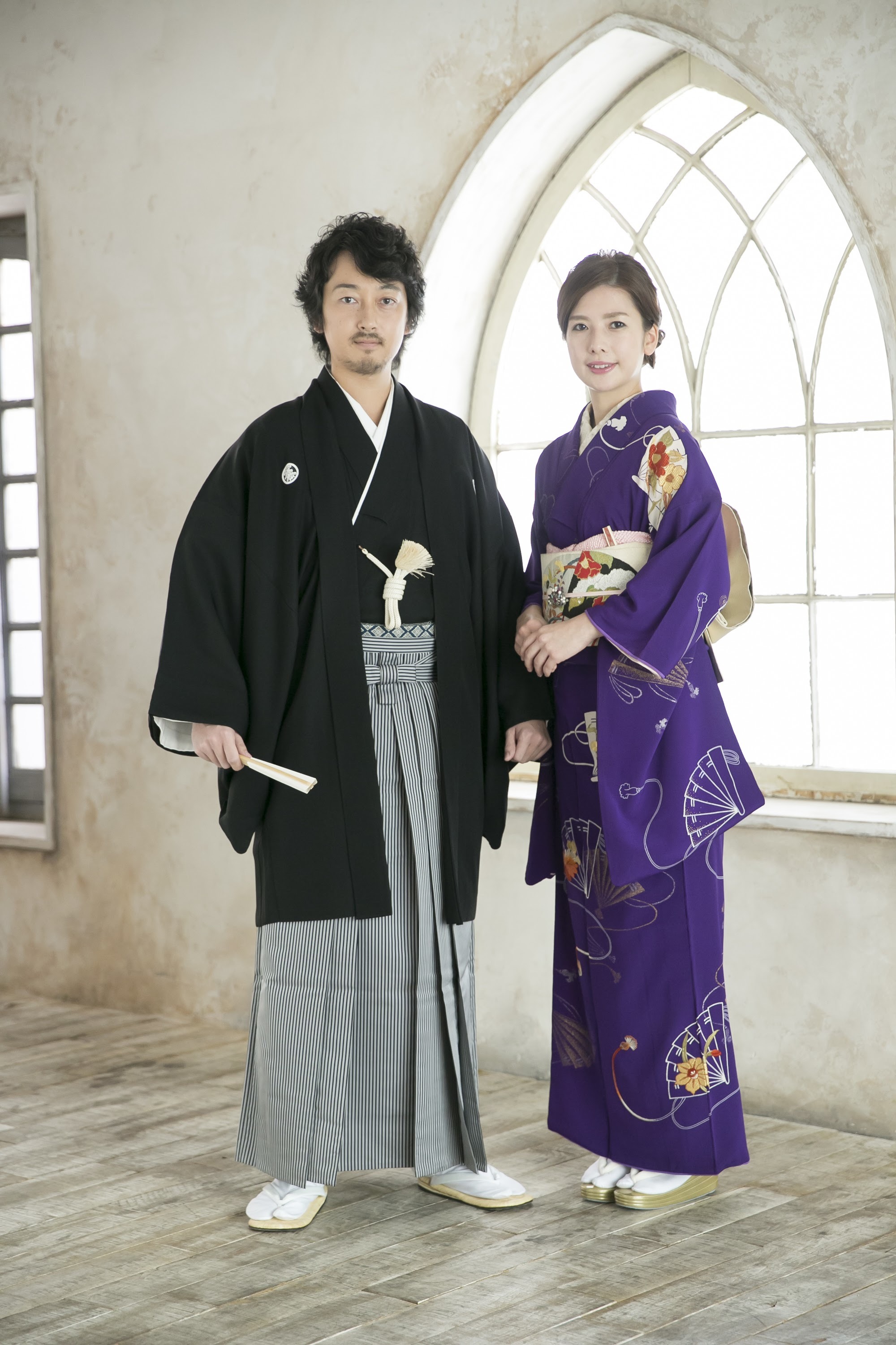 男性用の【羽織袴】もご用意しております。 | 池田重子 Wedding Collection