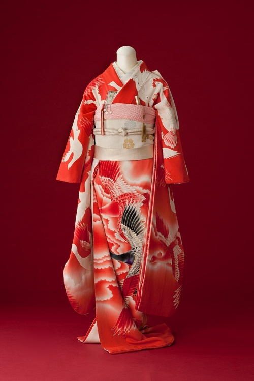 池田重子　振袖 身長150-170cm 黒 正絹 振袖 ｜池田重子コレクション｜婚礼衣装｜アンティーク｜着物撮影