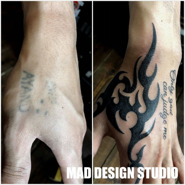 Cover Up | Mad Tattoo Studio マッドタトゥースタジオ