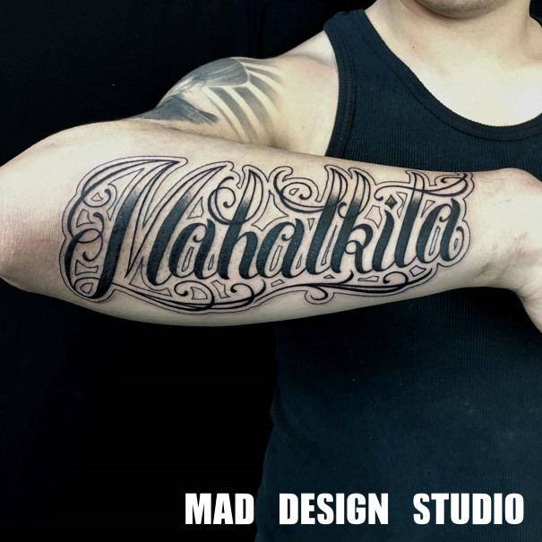 Lettering | Mad Tattoo Studio マッドタトゥースタジオ