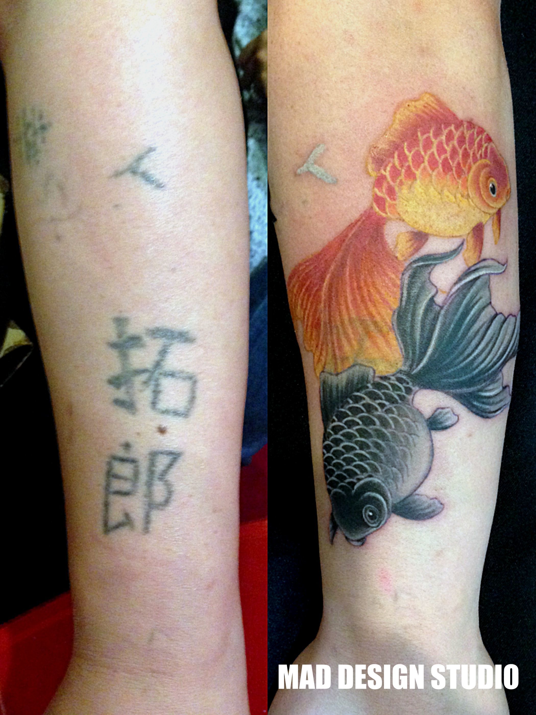 金魚 Mad Tattoo Studio マッドタトゥースタジオ