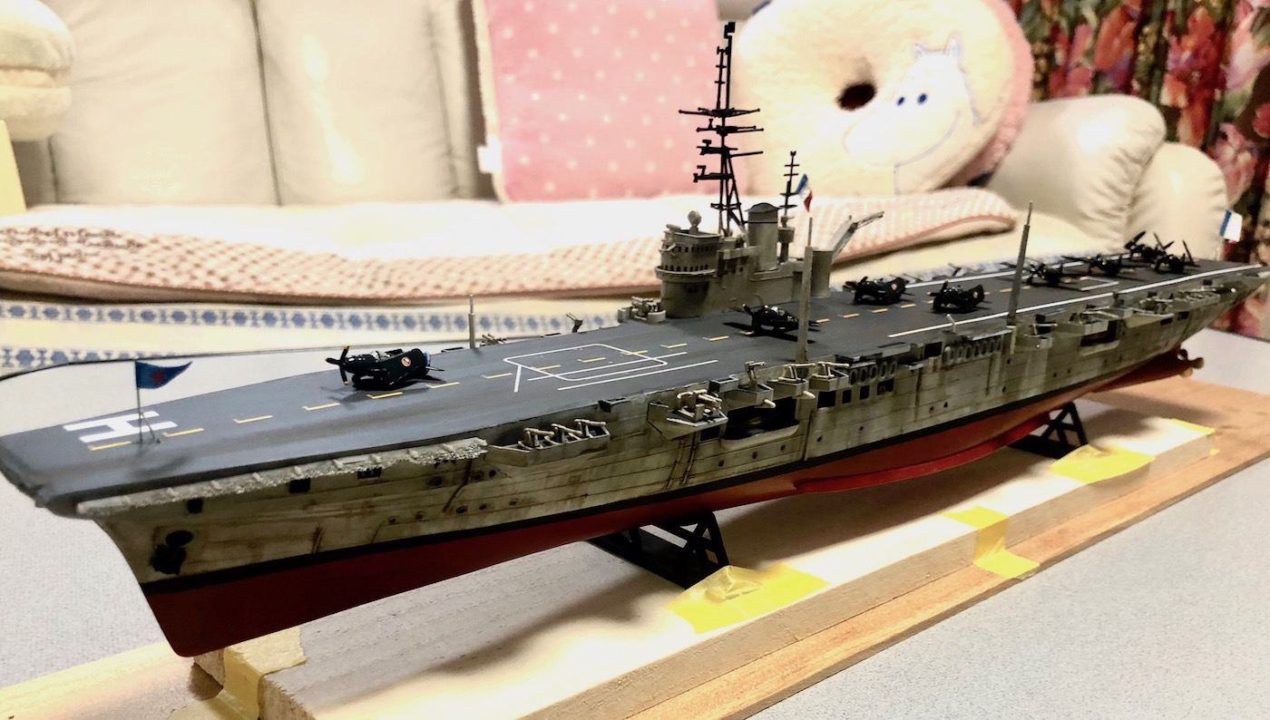 仏軽空母アローマンシュ その7 プラモな気分2