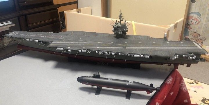 USS SSN-21 シーウルフ（ブロンコ 1/350） | プラモな気分２