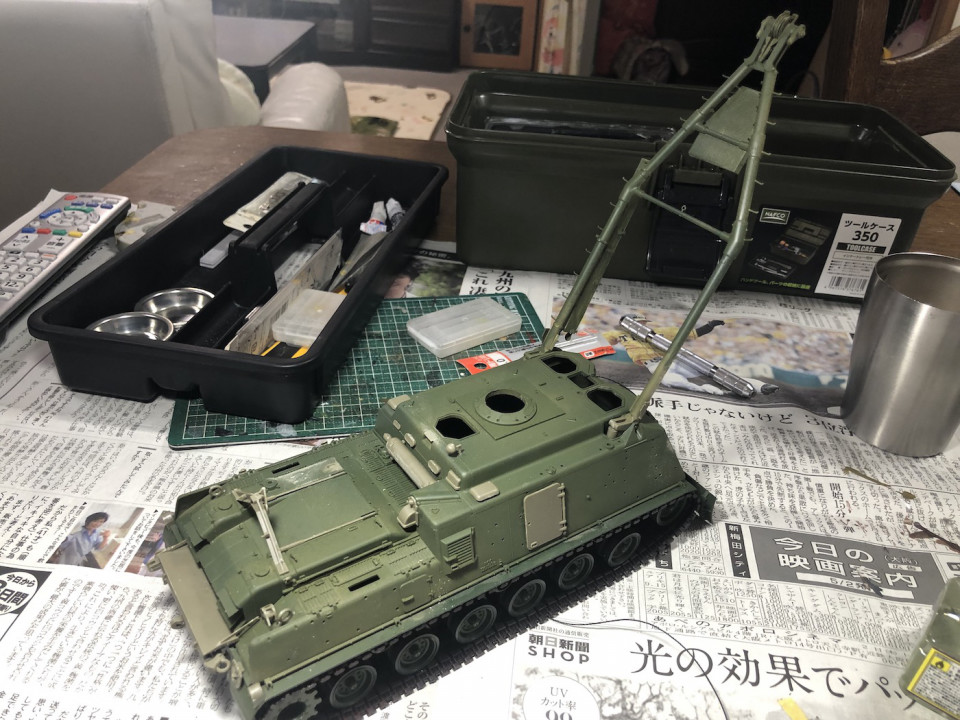 M88a1g ベルゲパンツァー1 Afv Club 1 35 その1 プラモな気分2