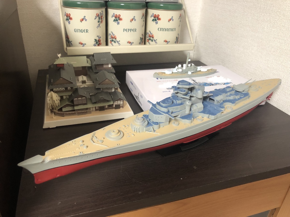 ドイツ戦艦 ティルピッツ（モノグラム）その1 | プラモな気分2