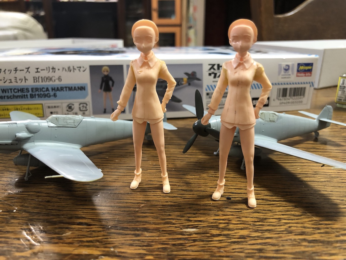 エーリカ・ハルトマン w/ BF109G-6 （ハセガワ）その1 | プラモな気分2