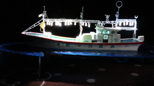 漁船 船舶 漁具 イカ釣り機 3