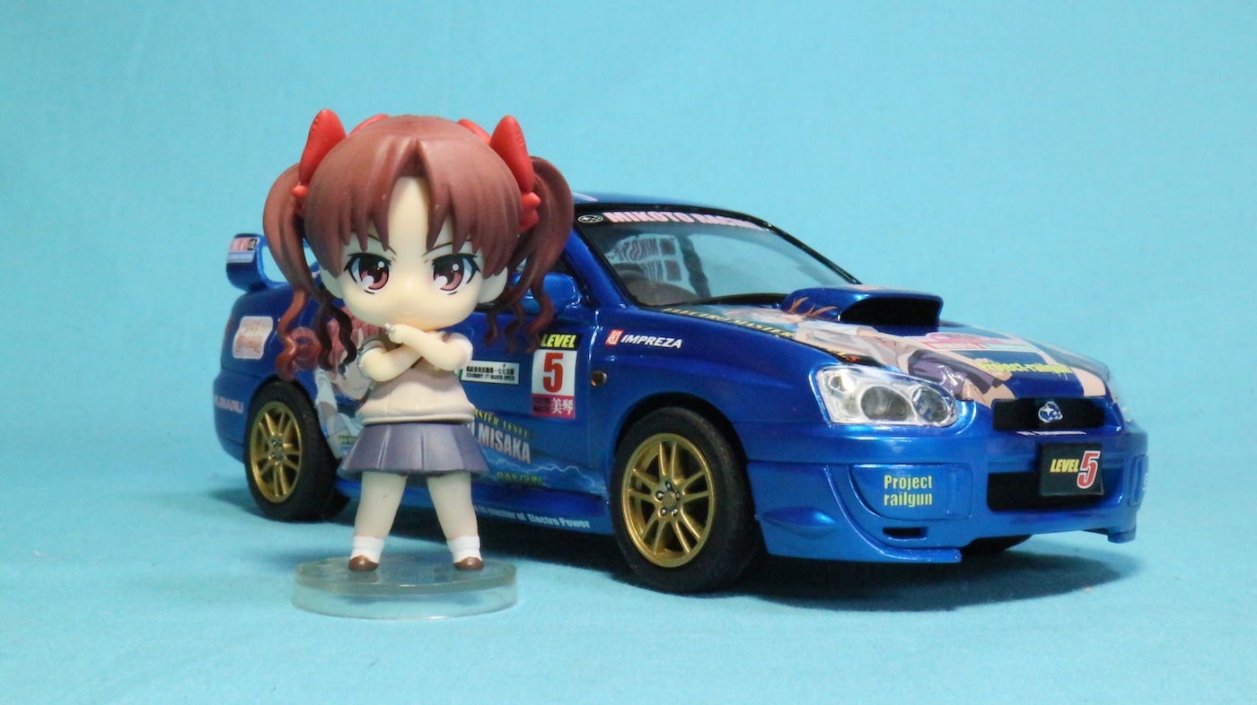 レールガンなインプレッサWRX STI（フジミ1/24） | プラモな気分２