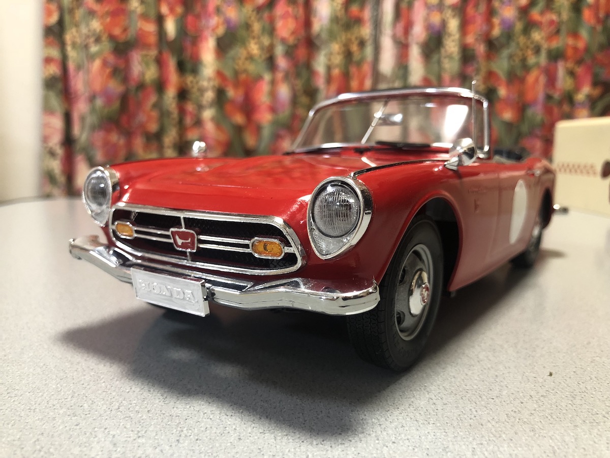 レア！レア 童友社 1/12 1965 HONDA ホンダ S600 昭和40年式 未組立品 アンティーク ホンダ