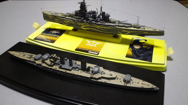 戦艦 金剛 1914 (KAJIKA 1/700) その2 | プラモな気分2
