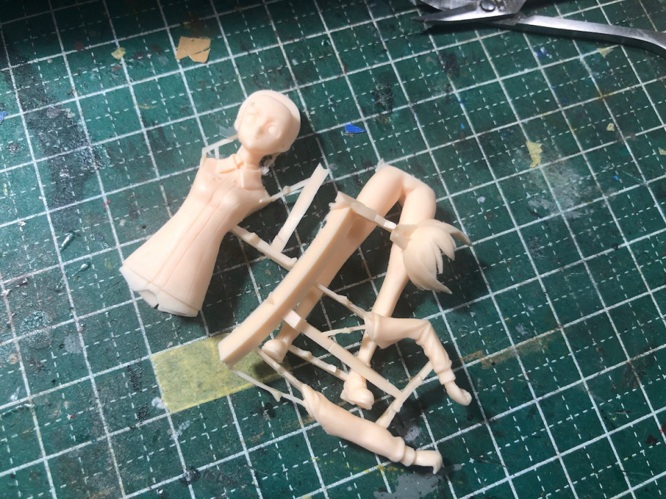 エーリカ ハルトマン W Bf109g 6 ハセガワ その１ プラモな気分２