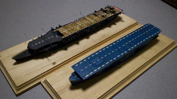 ボーグ級護衛空母バーンズ（タミヤ 1/700）その1 | プラモな気分2