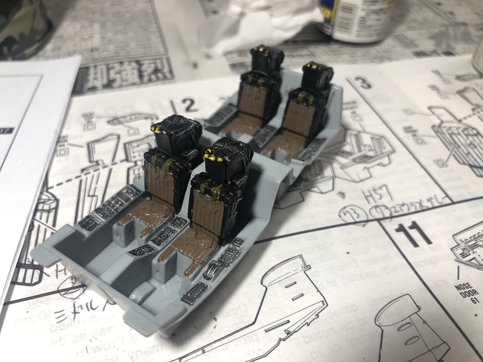 EA-6Bプラウラー（モノグラム1/48）その1 | プラモな気分2