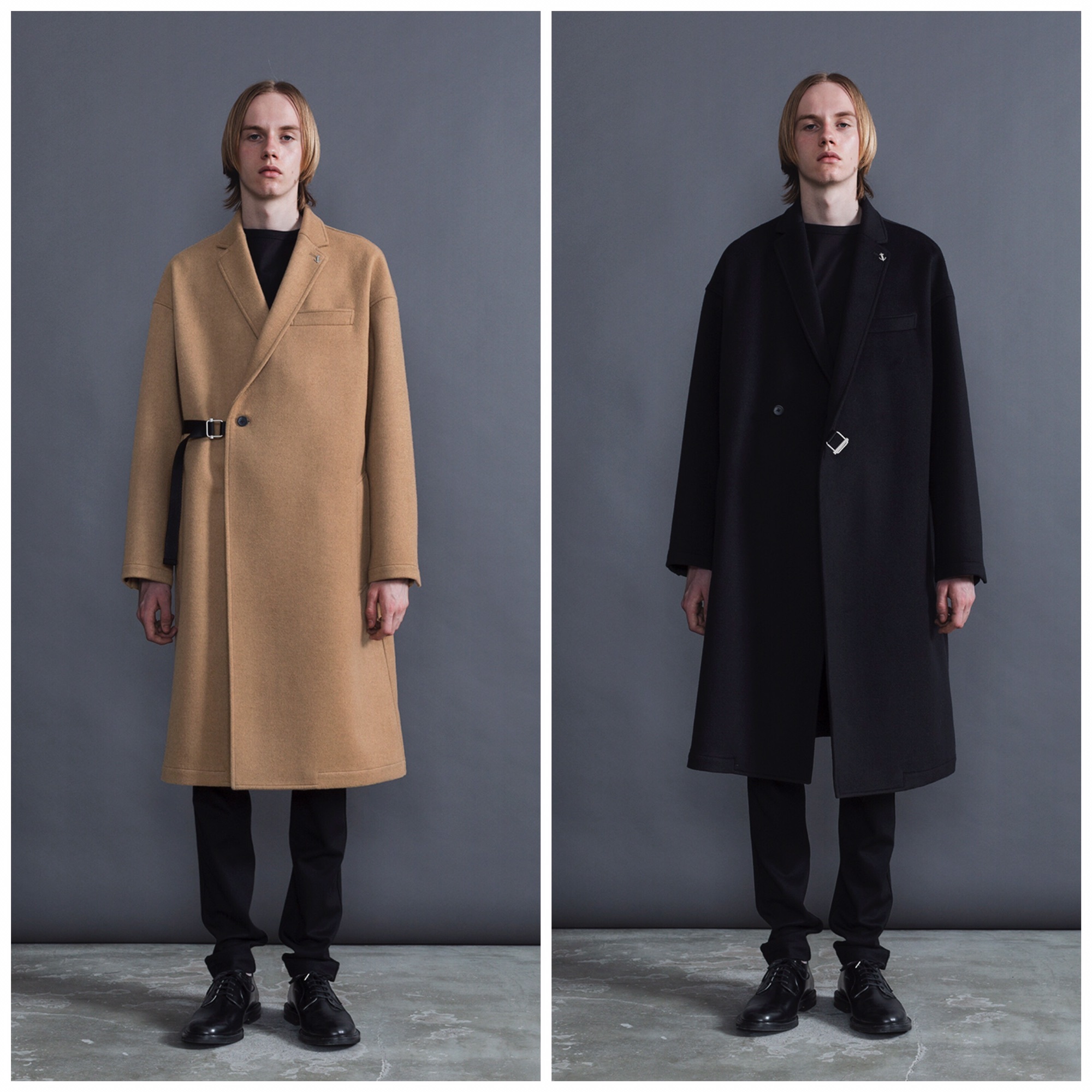 ①L/MELTON LOOSE CHESTERFIELDCOAT / THE RERACS | 洋服やさん日記 ①L/MELTON LOOSE CHESTERFIELDCOAT / THE RERACS | 洋服やさん日記