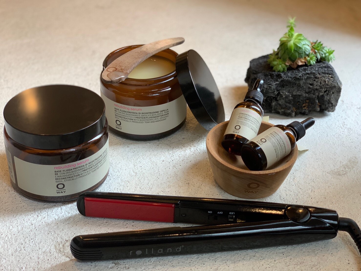 oway 超音波アイロン 熱ダメージゼロの超音波ヘアアイロン！自宅でサロン品質ヘアケア