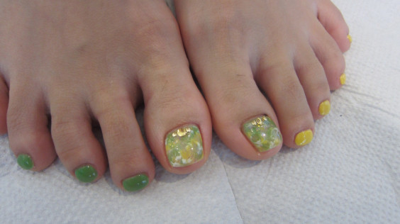 シェラックフットネイル Kamiohirosawa