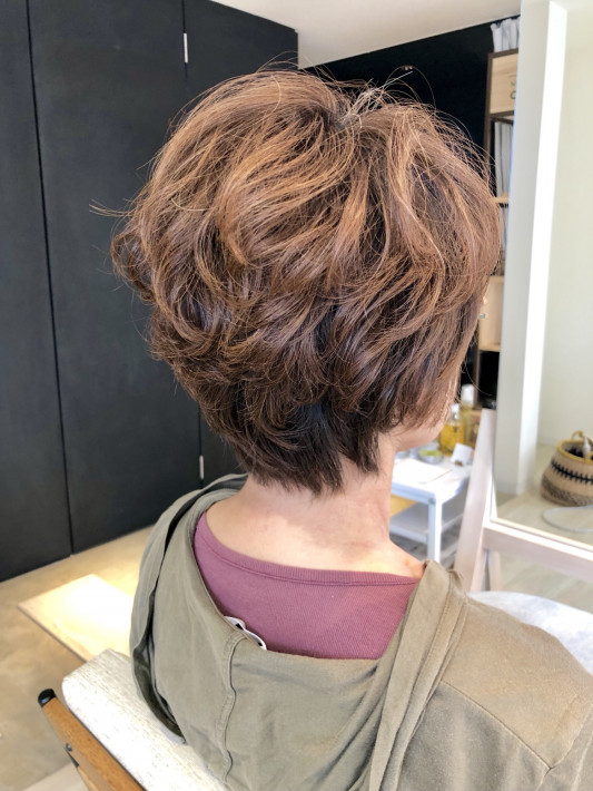 パーマでイメチェンぷらすボリュームアップ Watasi