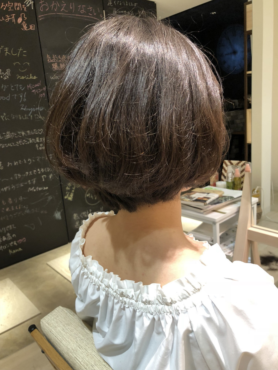 クセ毛だけで ふわっとバルーンボブ Watasi クセ毛だけで ふわっとバルーンボブ Watasi