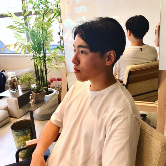 メンズショート センターパート Watasi メンズショート センターパート Watasi