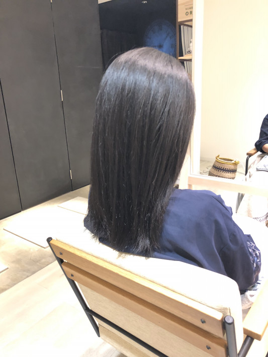 黒髪ロングに綺麗に伸びてきました Watasi 黒髪ロングに綺麗に伸びてきました Watasi