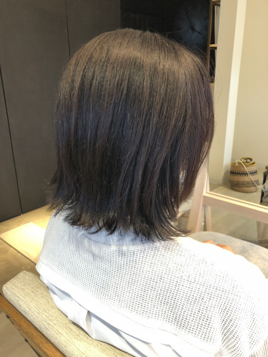 くせ毛を活かした外ハネぼぶ Watasi くせ毛を活かした外ハネぼぶ Watasi