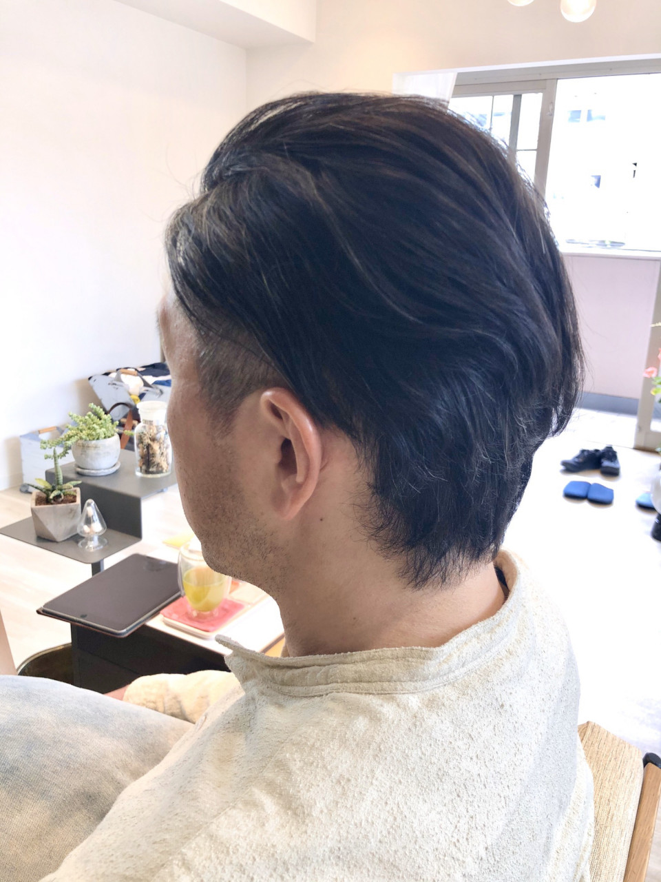 メンズヘア ツーブロック 白髪もオシャレに Watasi