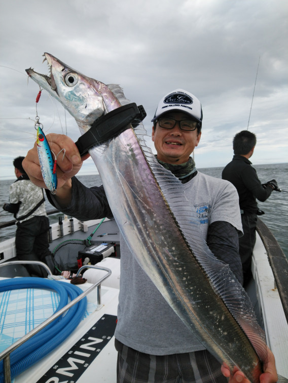 ７月１０日 仙台湾真鯛 スロー スーパーライトジギングガイド タチウオチャレンジo O 仙台湾フィッシングガイド船 ノーザンポセイドン