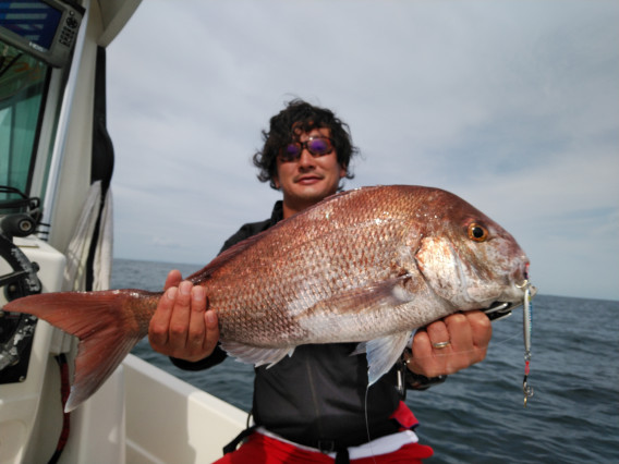 ９月２０日 仙台湾真鯛 スロー ライトジギングガイドo O 仙台湾フィッシングガイド船 ノーザンポセイドン