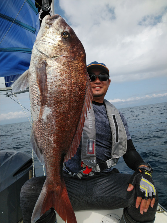 ８月２４日 仙台湾真鯛 スロー ライトジギングガイドo O 仙台湾フィッシングガイド船 ノーザンポセイドン