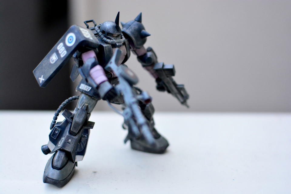 ガンプラ Hguc黒い三連星ザク を部分塗装でビシッと仕上げる Gunpra Walk ガンプラ Hguc黒い三連星ザク を部分塗装でビシッと仕上げる Gunpra Walk