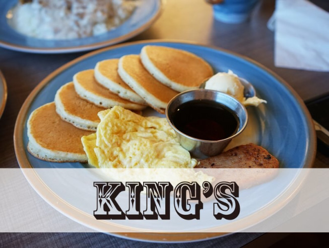 気軽にアメリカンな朝食が楽しめる24時間営業のレストラン King S キングス グアム専門 Click Travelの グアム を1 楽しむヒント