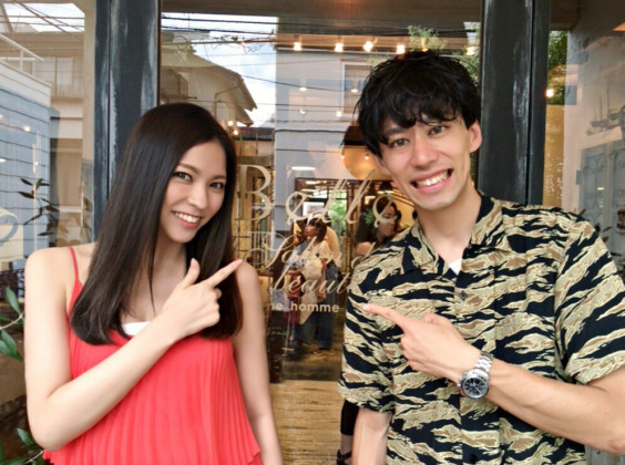 樋浦舞花ちゃん 地毛風ネイビーアッシュ Norimoto Wakabayashi