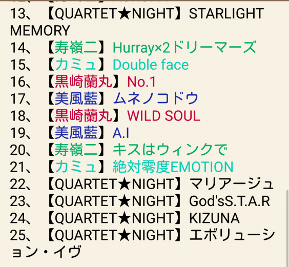 Quartet Night Liveエボリューション17 みっとん Quartet Night Liveエボリューション17 みっとん