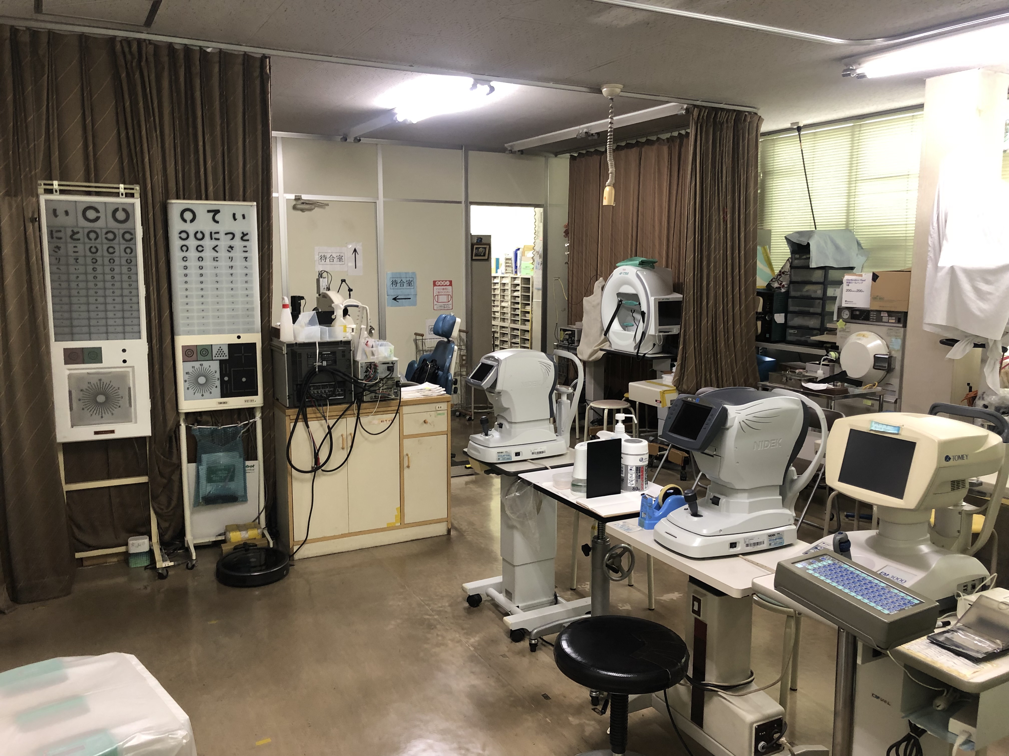 鎌ケ谷山下眼科の外観