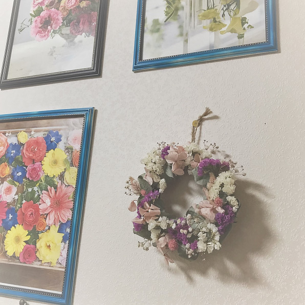 リース 周南市のかわいいお花屋さん フラワーくまげ 下松市 フラワーショップさくら