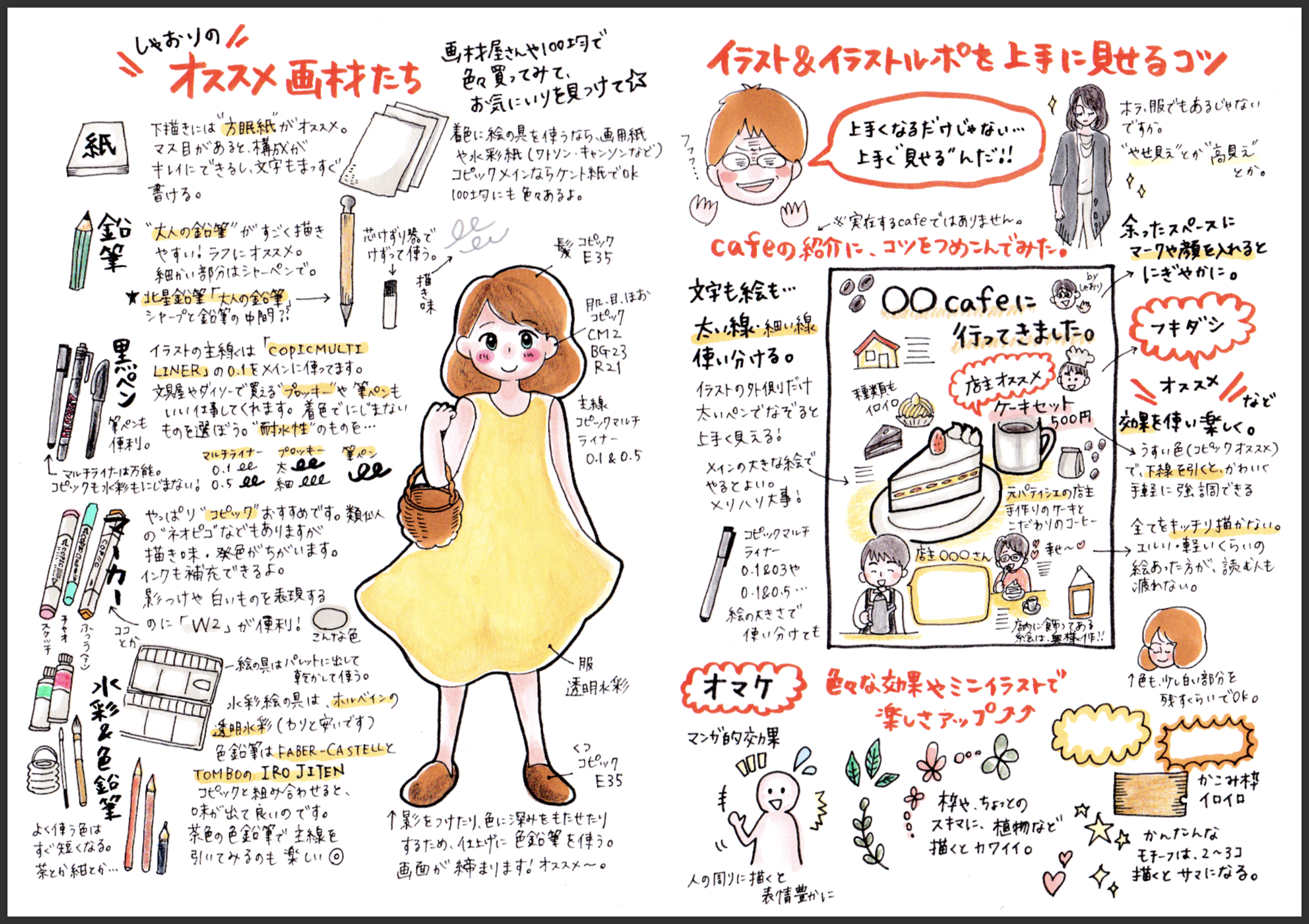 サロンやイベントのための手書きpop講座 やります しゃおりイラスト制作所