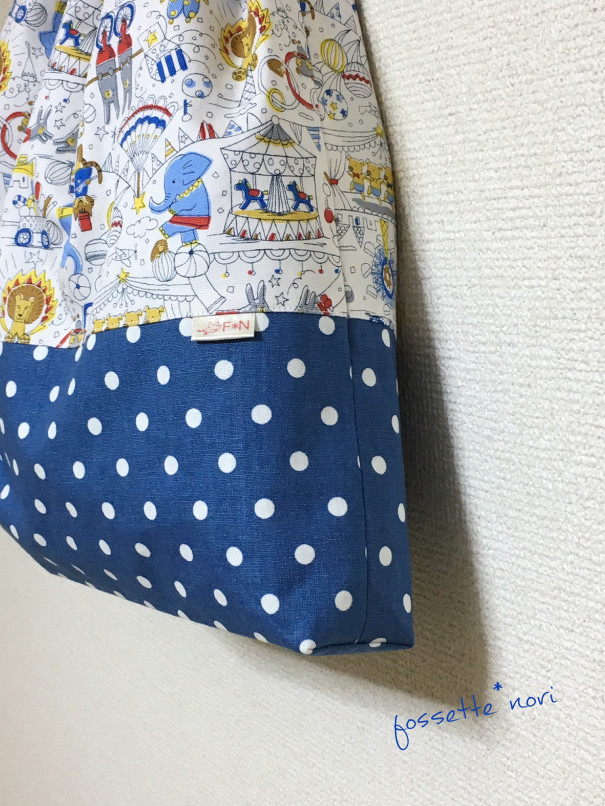 切り替え布や裏地を自由に組み合わせて♪ | fossette*nori 〜手作り  